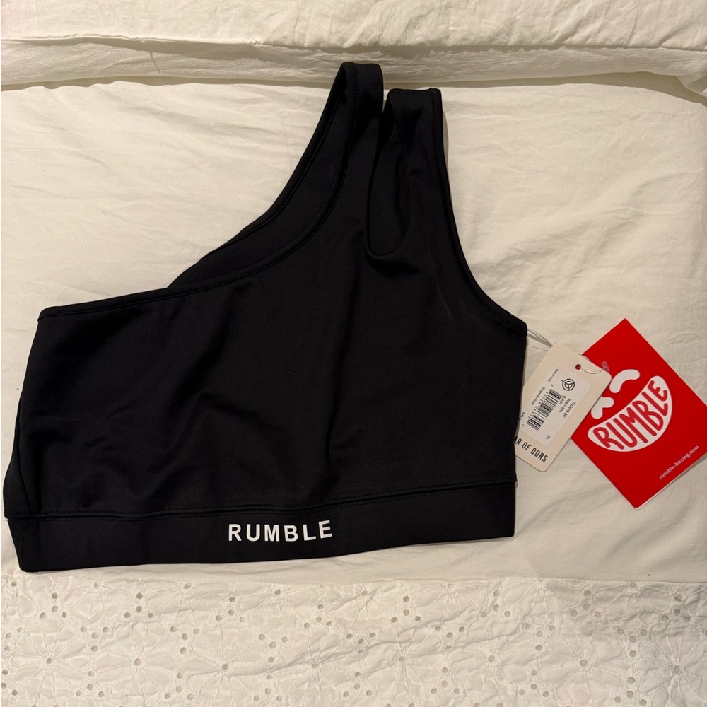 Rumble One Strap Sports Bra NWT